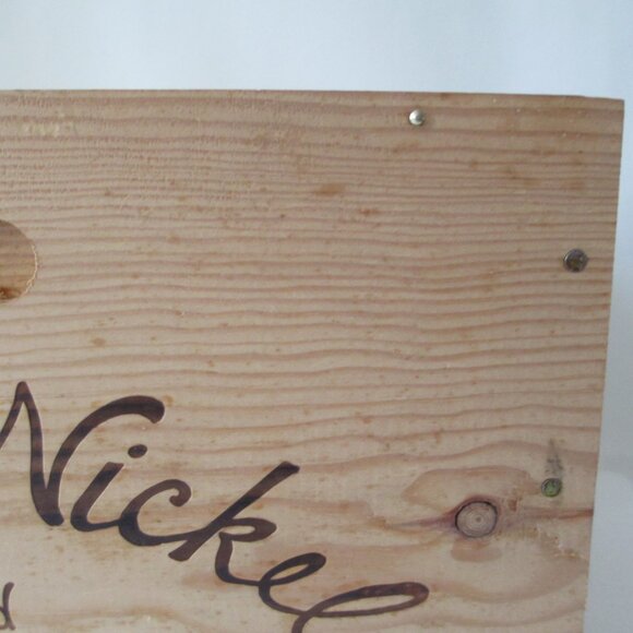 NICKEL & NICKEL WOOD WINE CRATE - Picture 4 of 9